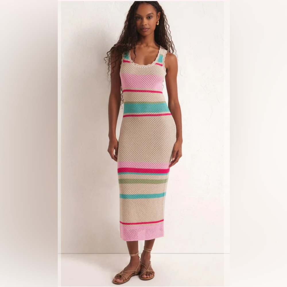 NWT! Z Supply Women’s Crochet Maxi Dress